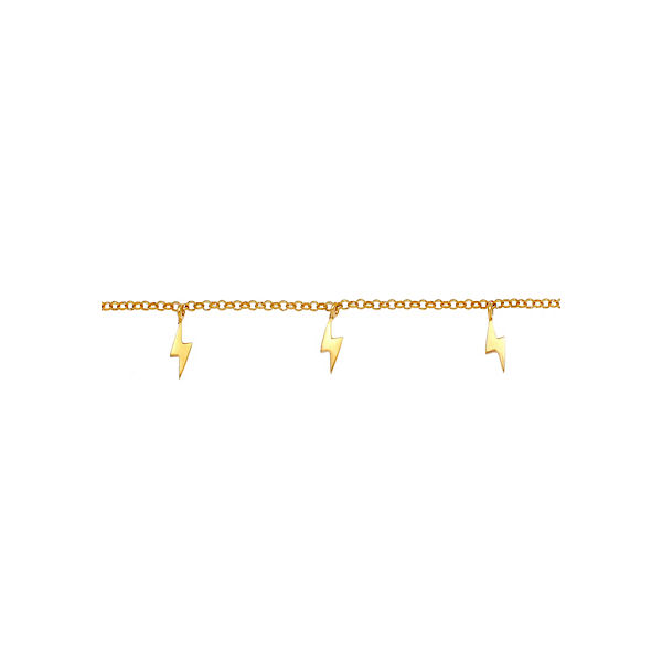 Accessoires Halsketten Elli Elli Halskette Blitz Flash Astro Erbskette 925 Silber Halsketten gold Accessoires Halsketten Elli Elli Halskette Blitz Flash Astro Erbskette 925 Silber Halsketten gold
