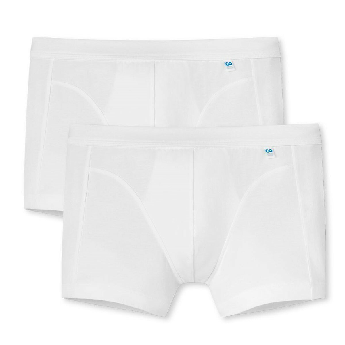 SCHIESSER Shorts Pants 2er Pack Long Life Cotton Panties weiß