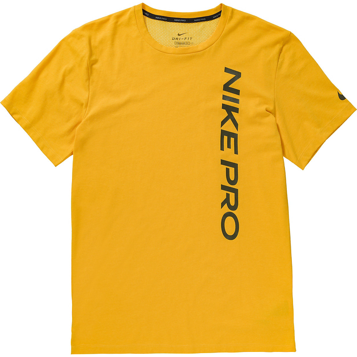 Nike Performance Burnout T-Shirts gelb