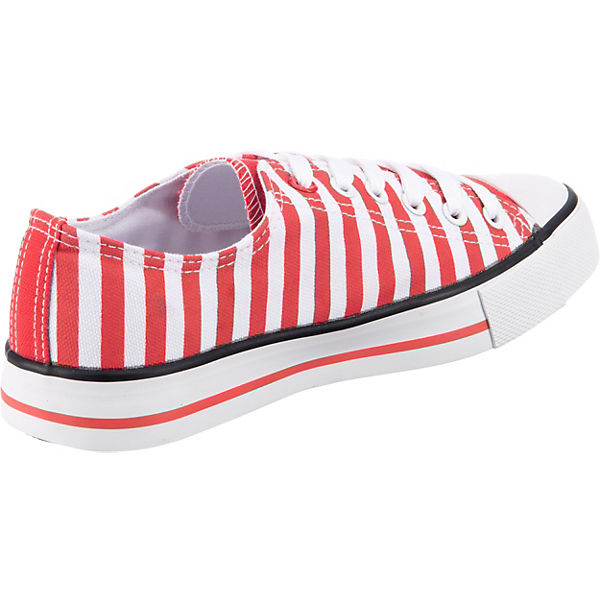 Schuhe Sneakers Low Inselhauptstadt Insel City Sneakers Low rot/weiß Schuhe Sneakers Low Inselhauptstadt Insel City Sneakers Low rot/weiß