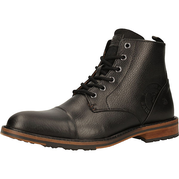 Schuhe Schnürstiefeletten BULLBOXER Stiefelette Schnürstiefeletten schwarz Schuhe Schnürstiefeletten BULLBOXER Stiefelette Schnürstiefeletten schwarz