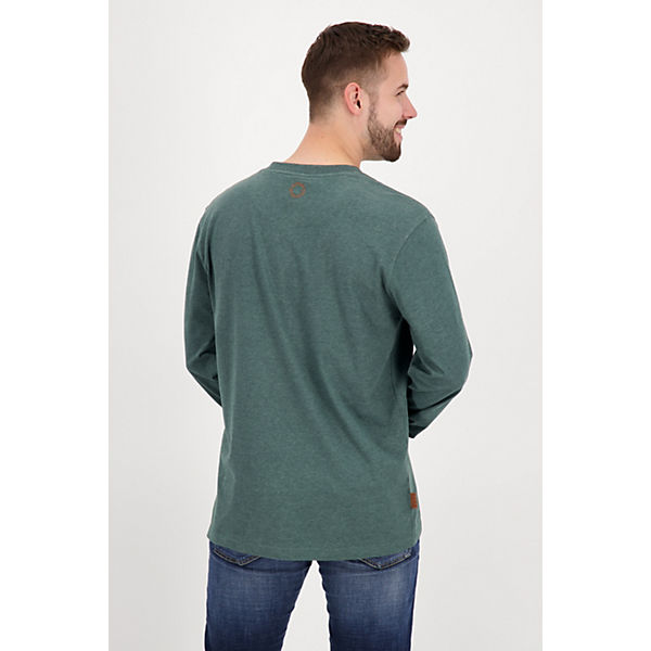 Bekleidung Langarmshirts ALIFE AND KICKIN® JoshAK Longsleeve Langarmshirts grün Bekleidung Langarmshirts ALIFE AND KICKIN® JoshAK Longsleeve Langarmshirts grün