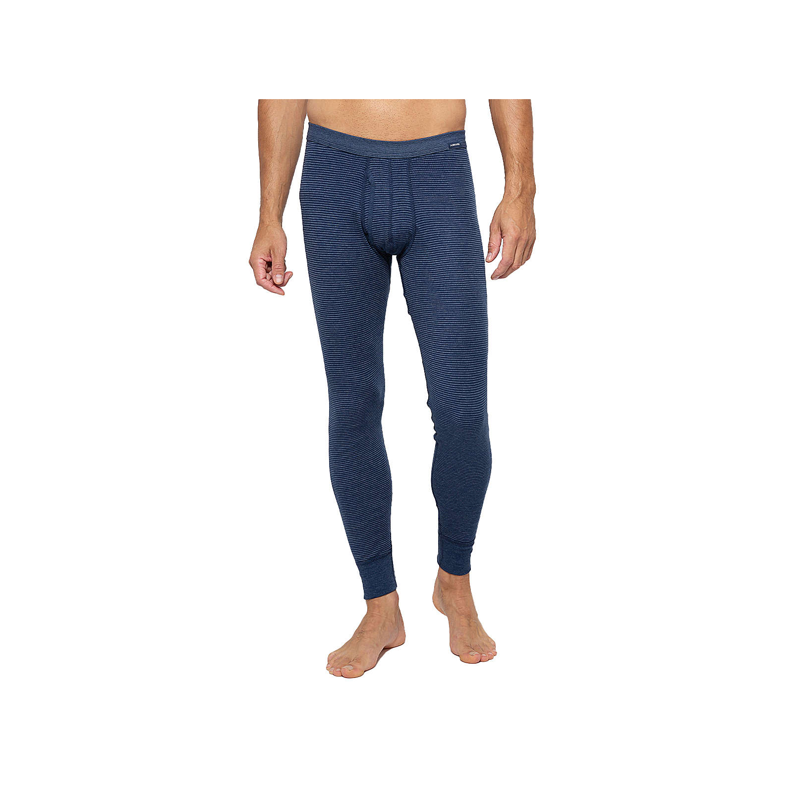 Image of AMMANN Unterhose lang mit Eingriff Jeans Lange Unterhosen blau Herren Gr. 62