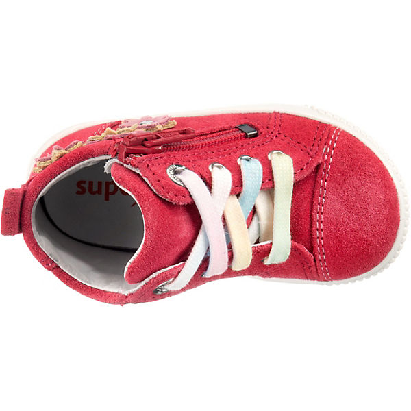 Schuhe  superfit Lauflernschuhe MOPPY WMS Weite M4 für Mädchen rot-kombi