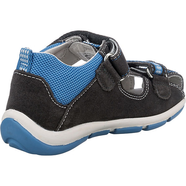 Schuhe Klassische Sandalen superfit Baby Sandalen FREDDY WMS Weite M4 für Jungen blau/grau