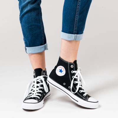 CONVERSE, Chuck Taylor Star Sneakers High, schwarz |