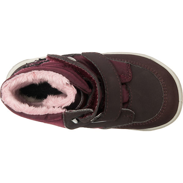 Schuhe Winterstiefeletten PEPINO by RICOSTA Baby Stiefeletten KLETT für Mädchen pink