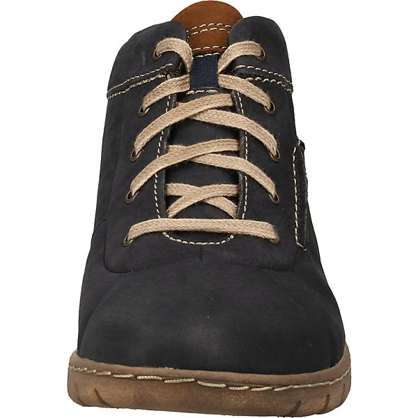 Schuhe Schnürstiefeletten Josef Seibel Stiefelette Schnürstiefeletten blau Schuhe Schnürstiefeletten Josef Seibel Stiefelette Schnürstiefeletten blau