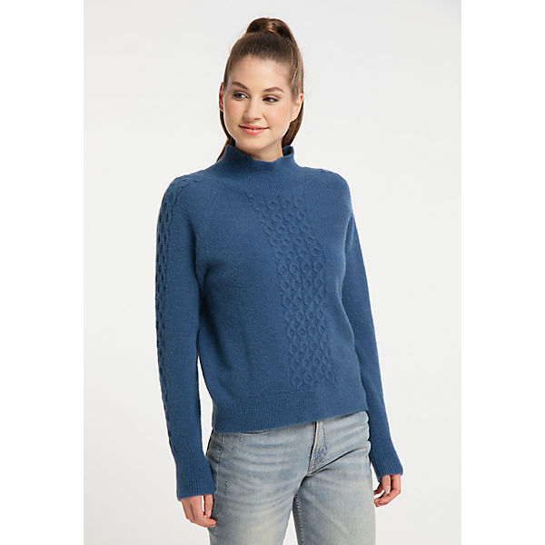 Bekleidung Pullover myMo Pullover Pullover blau