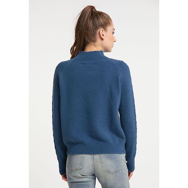 Bekleidung Pullover myMo Pullover Pullover blau