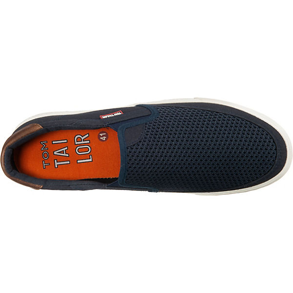 Schuhe Sportliche Slipper TOM TAILOR Sportliche Slipper dunkelblau Schuhe Sportliche Slipper TOM TAILOR Sportliche Slipper dunkelblau