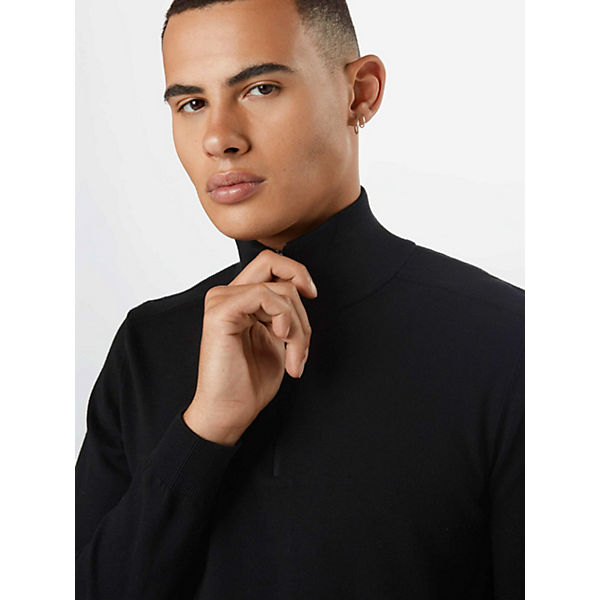 Bekleidung Pullover SELECTED HOMME pullover berg Pullover schwarz