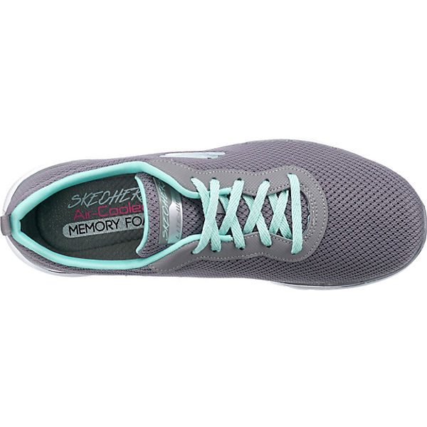 Schuhe Sneakers Low SKECHERS Flex Appeal 3.0 First Insight Sneakers Low dunkelgrau Schuhe Sneakers Low SKECHERS Flex Appeal 3.0 First Insight Sneakers Low dunkelgrau