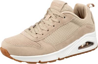 skechers uno for the show sneakers beige