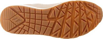 skechers uno two for the show sneakers beige
