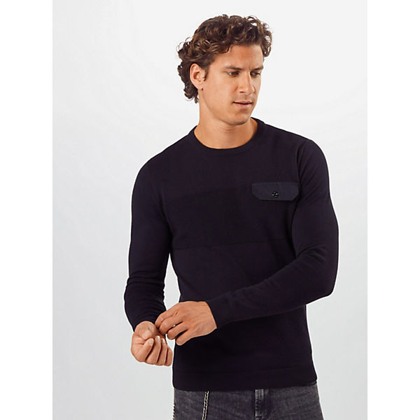 Bekleidung Pullover JACK & JONES pullover himalaya Pullover schwarz