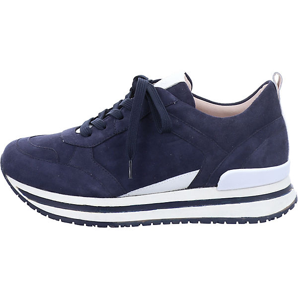 Schuhe Sneakers Low Gerry Weber Damen-Sneaker California 01 blau-kombi Sneakers Low blau-kombi