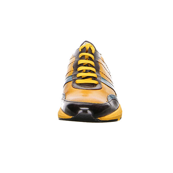 Schuhe Schnürschuhe MELVIN & HAMILTON Schnürhalbschuhe Schnürschuhe gelb