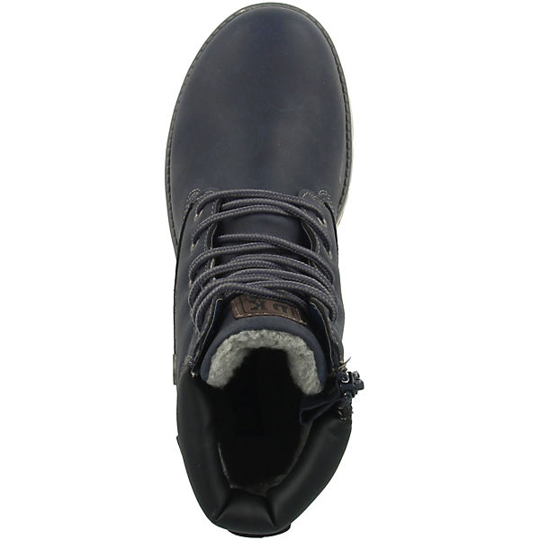 Schuhe Klassische Stiefel Dockers by Gerli 45TG701 Boots Unisex Kinder Stiefel blau