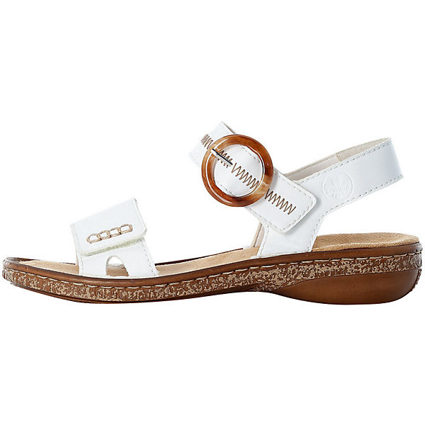 Schuhe Klassische Sandalen rieker 120 Klassische Sandalen weiß Schuhe Klassische Sandalen rieker 120 Klassische Sandalen weiß