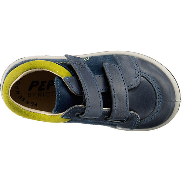 Schuhe  PEPINO by RICOSTA Lauflernschuhe TIMMY für Jungen blau-kombi