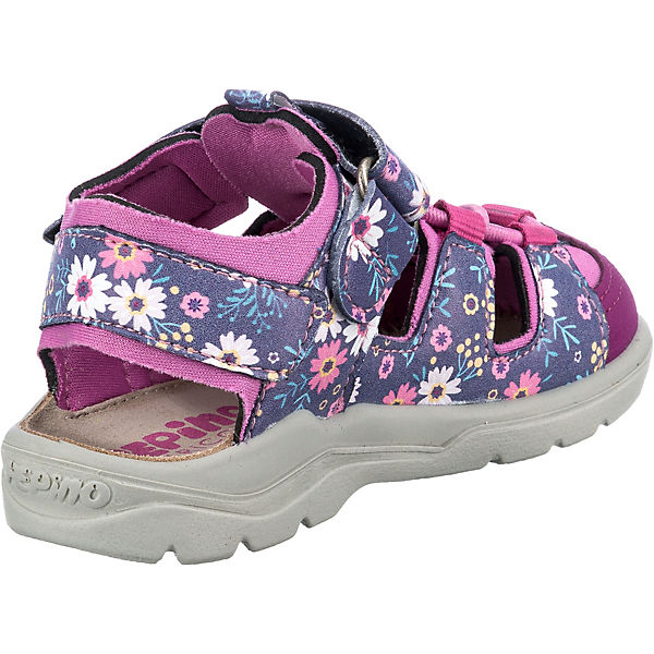 Schuhe Klassische Sandalen PEPINO by RICOSTA Baby Sandalen GERY für Mädchen blau-kombi