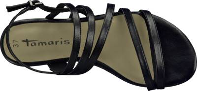 tamaris riemchensandalen schwarz