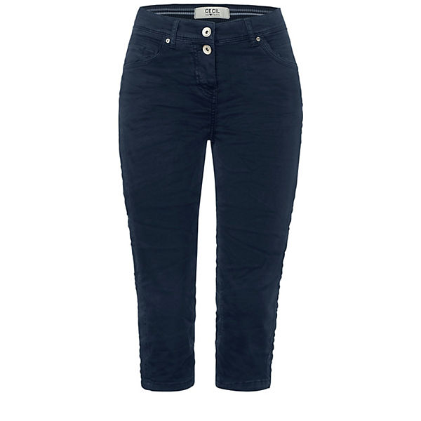 Bekleidung Slim Jeans CECIL jeans Jeanshosen blau