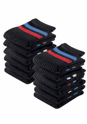 GO IN Tennissocken schwarz