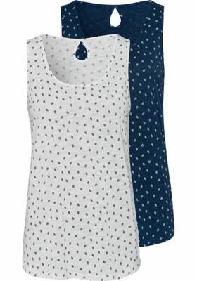 LASCANA Tanktop weiß