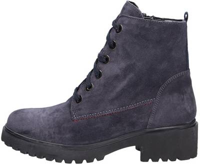 WALDLÄUFER Waldläufer Damen Comfort Stiefelette Waldläufer Comfort Stiefelette Waldläufer Comfort Stiefelette Schnürstiefel blau