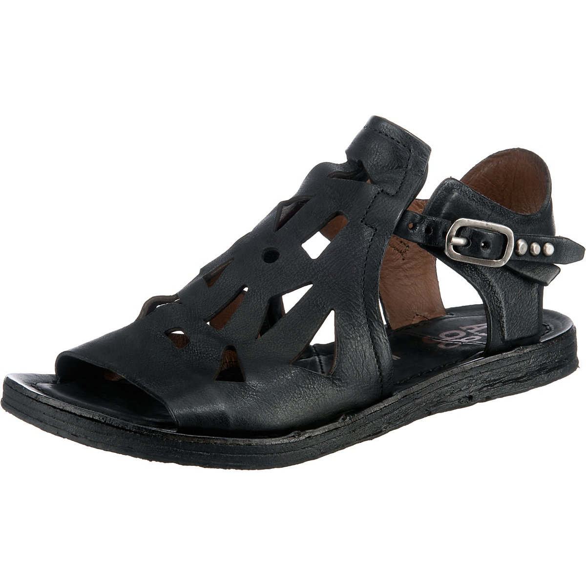 A.S.98 Ramos Komfort-Sandalen schwarz