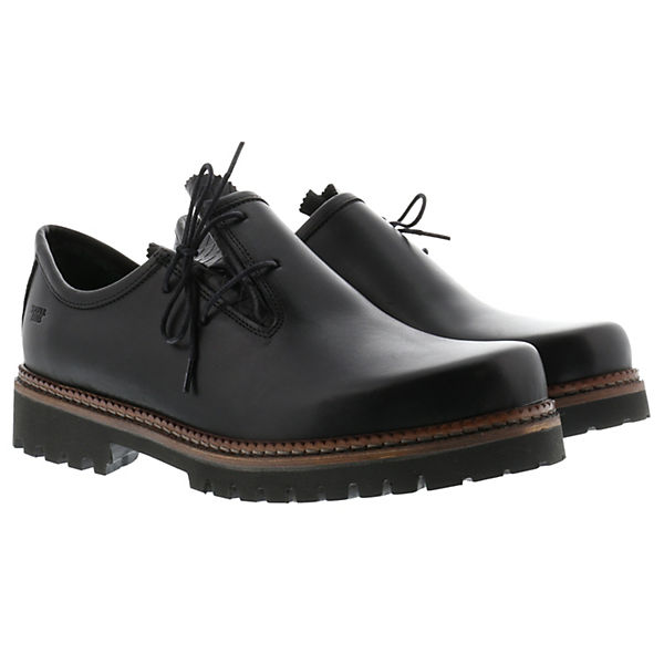 Schuhe Schnürschuhe XAVER LUIS Haferlschuhe LUIS - Haferlschuhe mit Leichtzellsohle Schnürschuhe schwarz