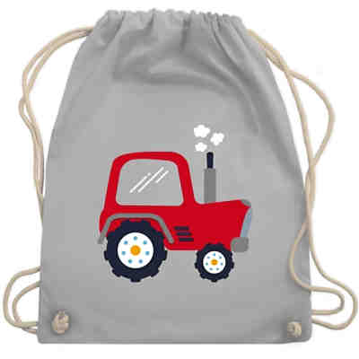 Kinder Traktor Bagger und Co. - Turnbeutel - Kinder Traktor - Turnbeutel für Kinder