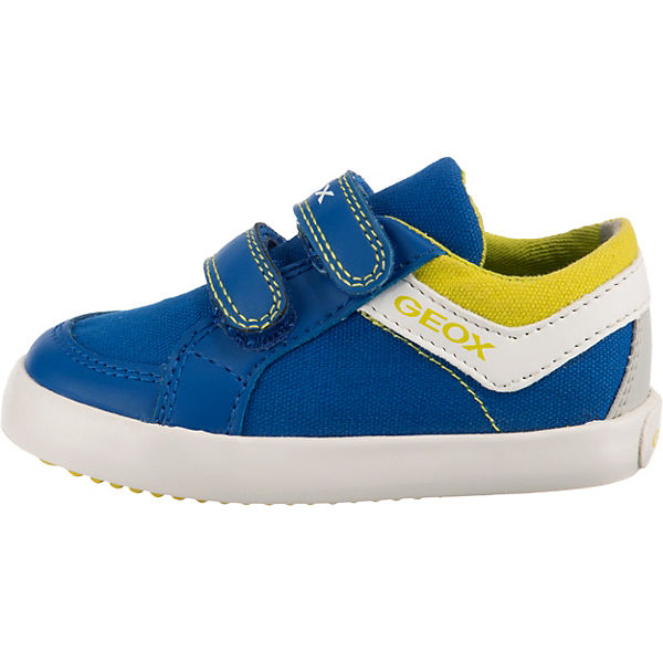 Schuhe Sneakers Low GEOX Baby Sneakers Low GISLI für Jungen blau/grün