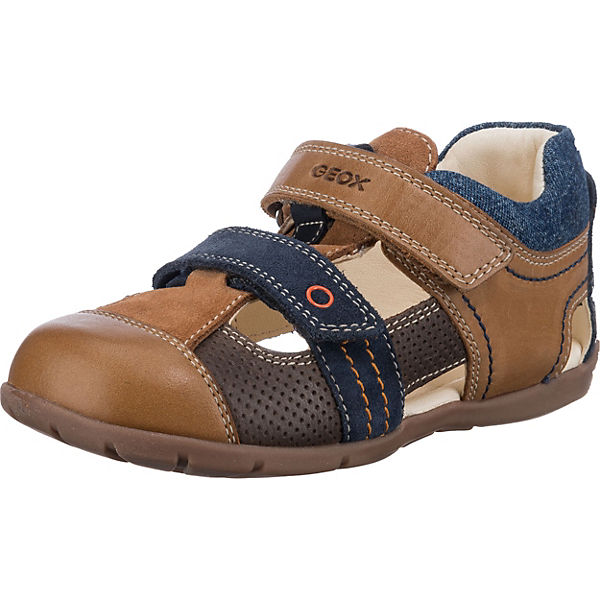 Schuhe Klassische Sandalen GEOX Baby Sandalen KAYTAN für Jungen karamel