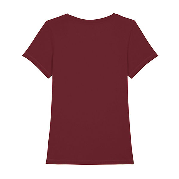 Bekleidung T-Shirts wat APPAREL T-Shirt [#afts] Hirsch T-Shirts weinrot