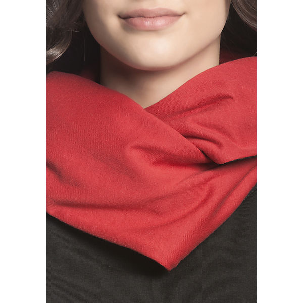 Bekleidung Kapuzenpullover PUSSY DELUXE Logo Shawl Hoodie female Kapuzenpullover schwarz/rot