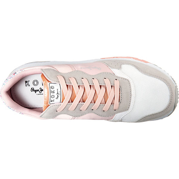 Schuhe Sneakers Low Pepe Jeans Koko Easy Sneakers Low grau/braun Schuhe Sneakers Low Pepe Jeans Koko Easy Sneakers Low grau/braun