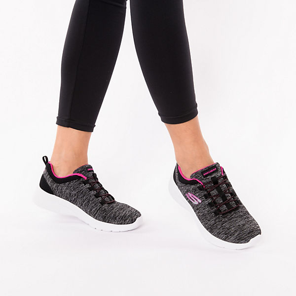 Schuhe Sneakers Low SKECHERS Dynamight 2.0 In A Flash Sneakers Low schwarz/pink