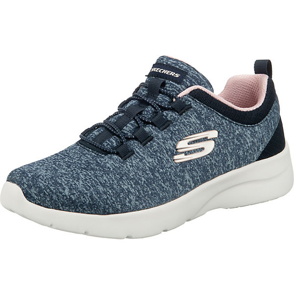 Schuhe Sneakers Low SKECHERS Dynamight 2.0 In A Flash Slip-On-Sneaker blau-kombi