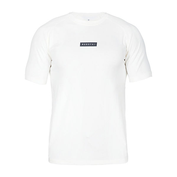 Bekleidung T-Shirts MOROTAI Herren T-Shirt Jersey Stretch Tee T-Shirts weiß
