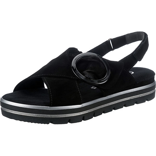 Schuhe Klassische Sandalen Gabor Klassische Sandalen schwarz
