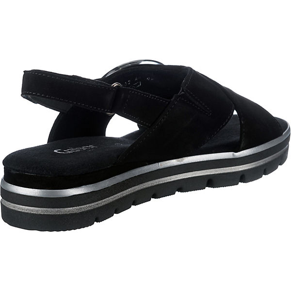 Schuhe Klassische Sandalen Gabor Klassische Sandalen schwarz