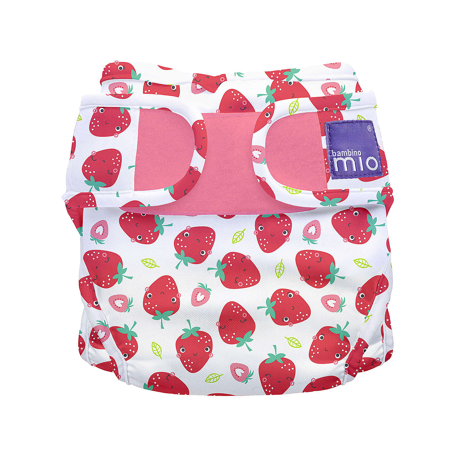 Bambino Mio Windelüberhose Mioduo - Erfrischende Erdbeere, 6+ Monate rot