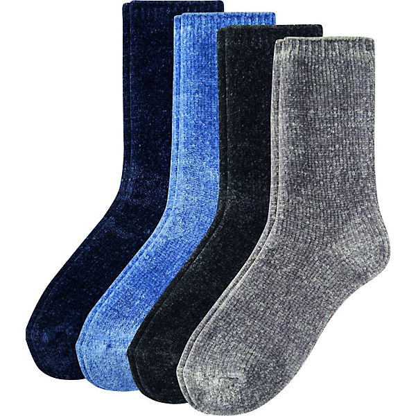 Bekleidung Socken camano Camano Socken 4er-Pack schwarz