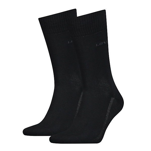 LEVIS LEVI´S Unisex 2er Pack Socken - Regular Cut, einfarbig Socken