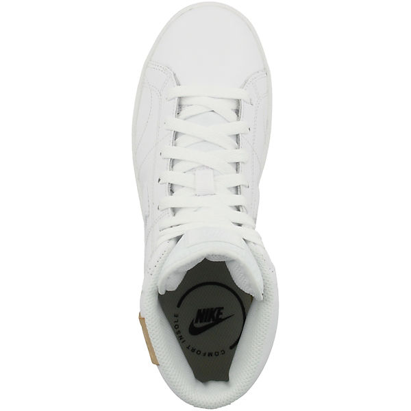 Schuhe Sneakers Low Nike Sportswear Sneaker Court Royale 2 Mid Sneakers Low Adultweiblich weiß
