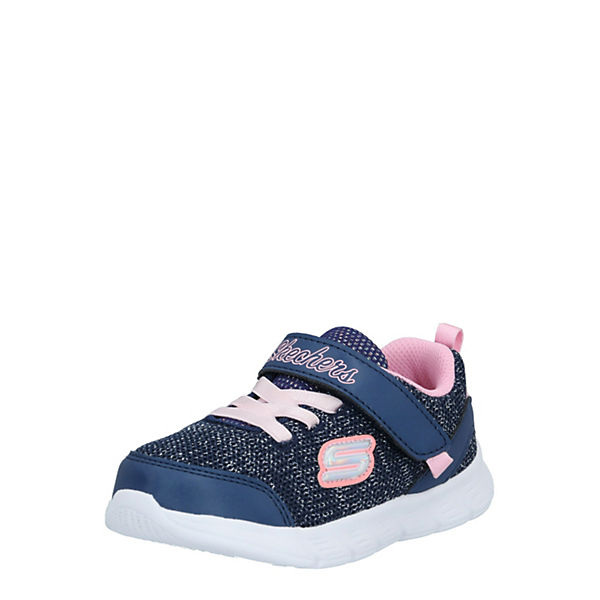 Schuhe Sneakers Low SKECHERS Baby Sneakers Low COMFY FLEX für Mädchen dunkelblau