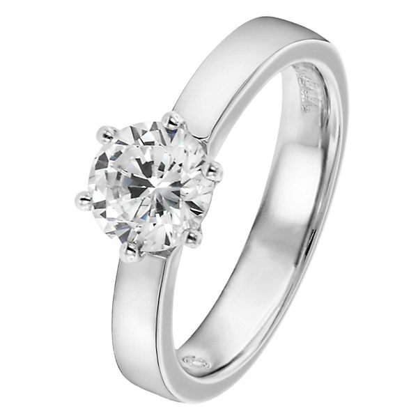 Accessoires Ringe VIVENTY Verlobungsring Silber 925 Antragsring Zirkonia Damen-Ring Ringe silber